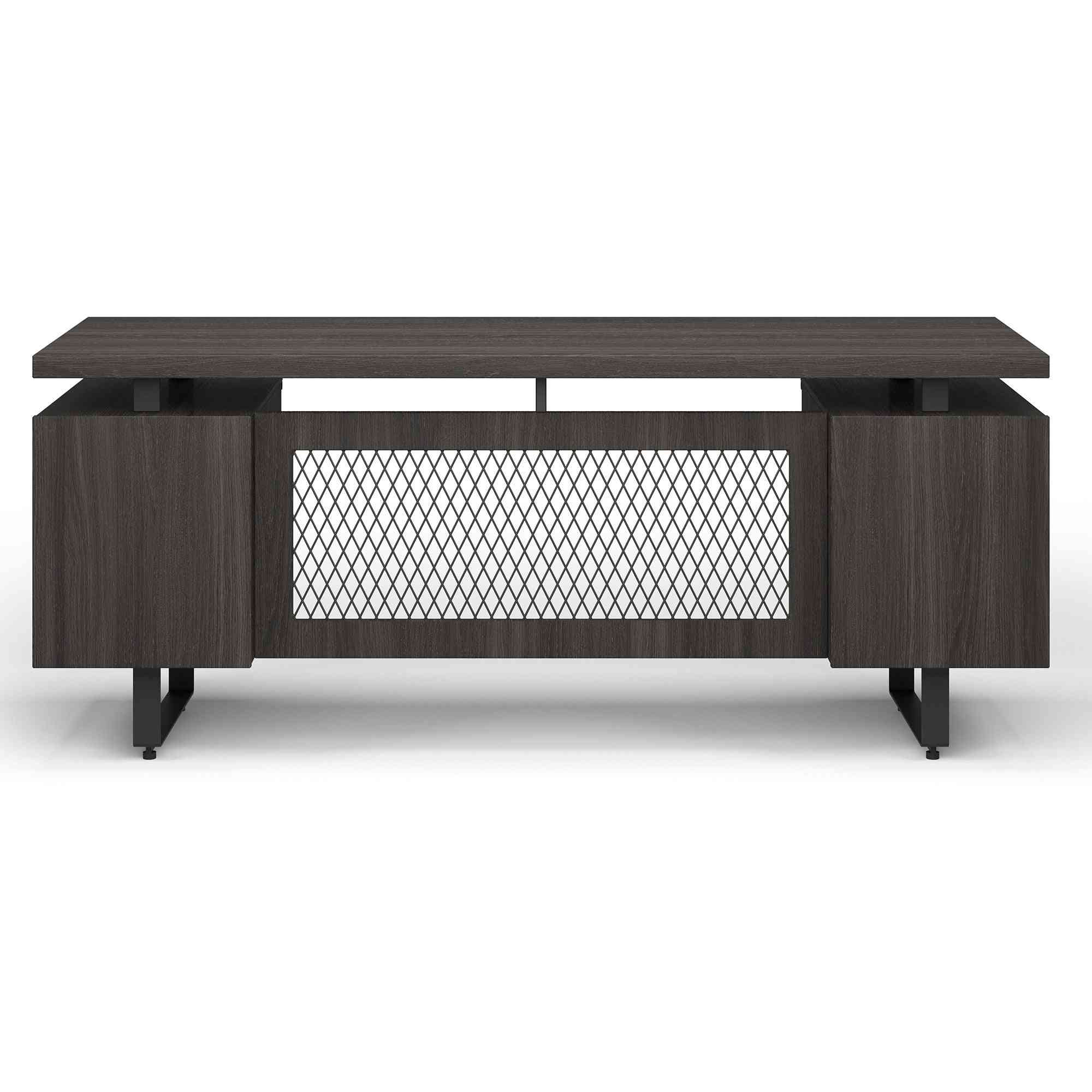 EV7224CGG - OfficeSource Palisades Double Pedestal Credenza