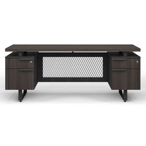 EV7224CGG - OfficeSource Palisades Double Pedestal Credenza