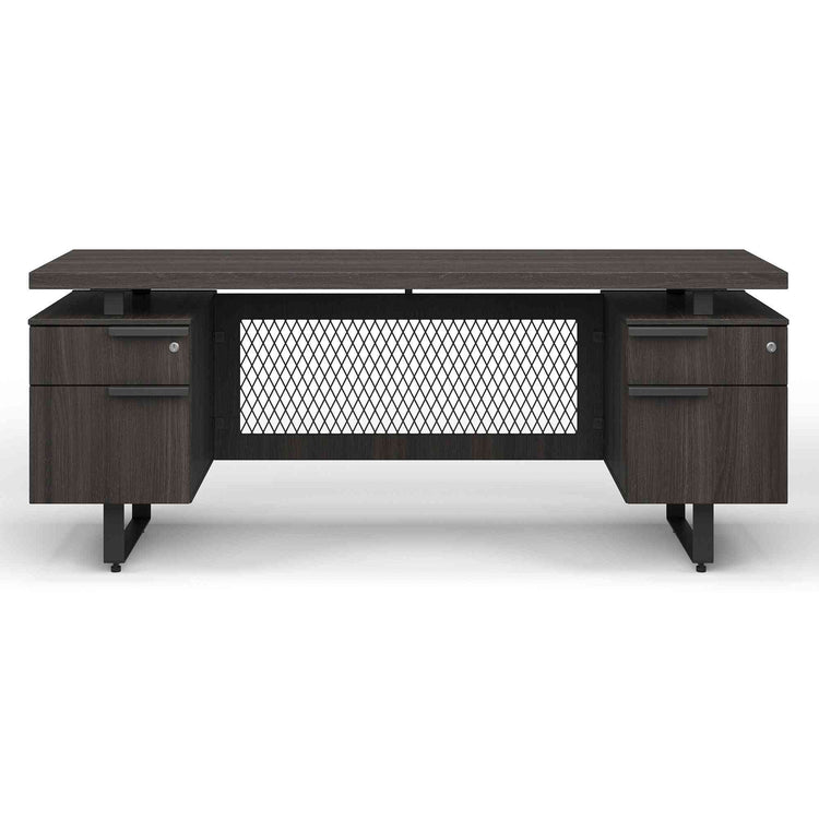 EV7224CGG - OfficeSource Palisades Double Pedestal Credenza