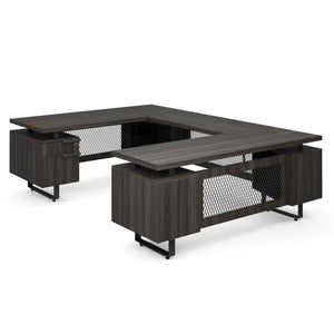 EV7230UGG - OfficeSource Palisades 'U' Shape Double Pedestal Desk