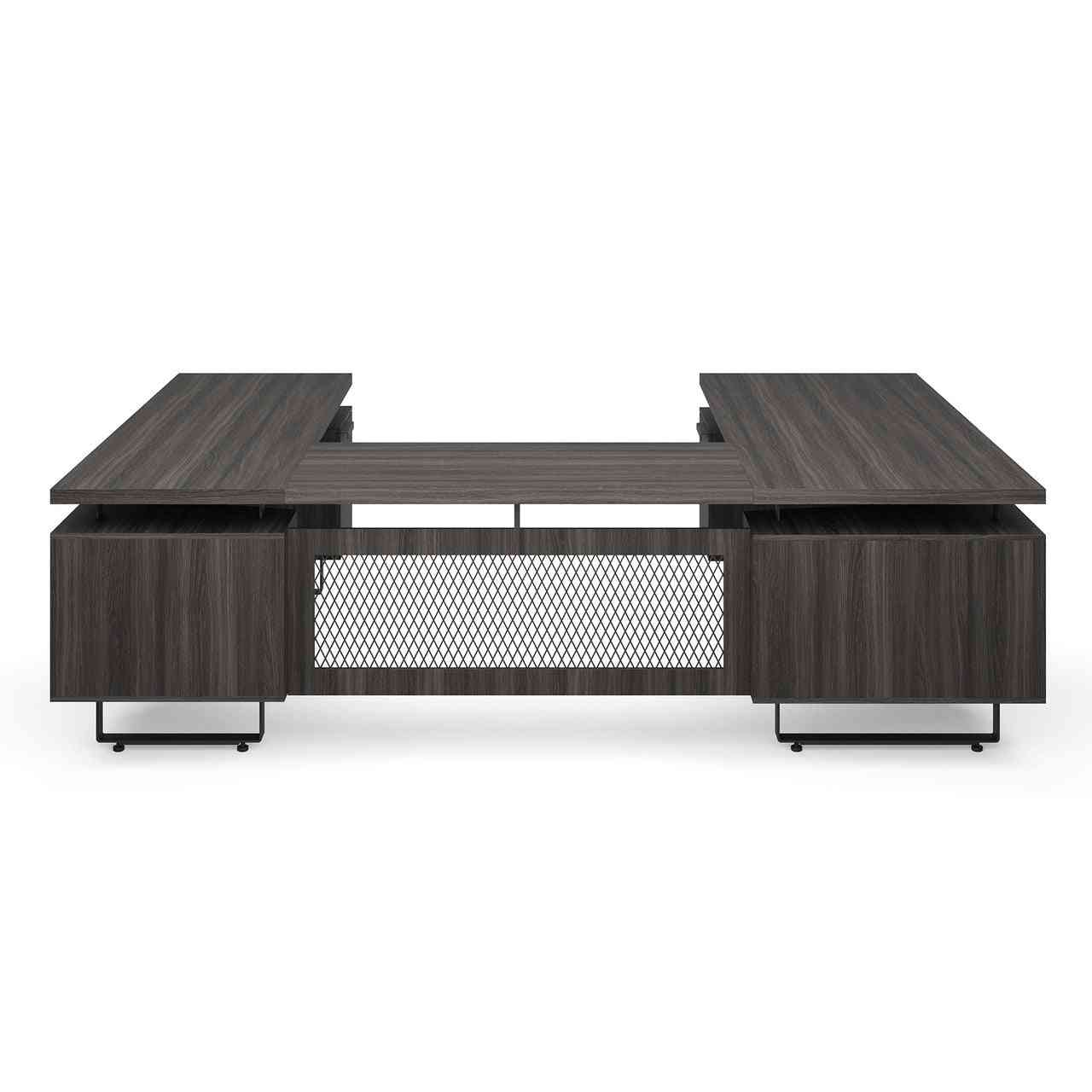 EV7230UGG - OfficeSource Palisades 'U' Shape Double Pedestal Desk