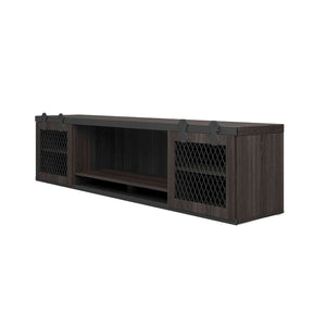 EVC300GG - OfficeSource Palisades Wall Mounted Hutch w/ Sliding Doors