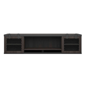 EVC300GG - OfficeSource Palisades Wall Mounted Hutch w/ Sliding Doors