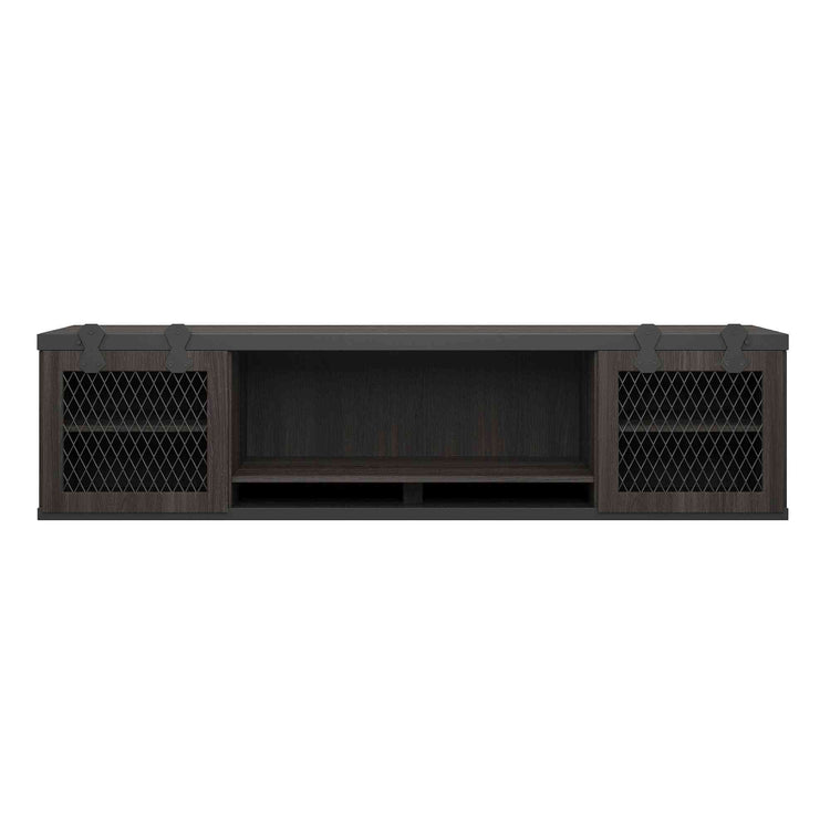 EVC300GG - OfficeSource Palisades Wall Mounted Hutch w/ Sliding Doors