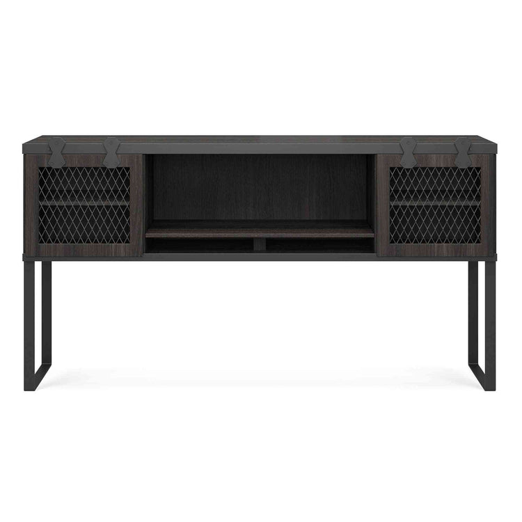 EVC350GG - OfficeSource Palisades Hutch w/ Supports & Sliding Doors