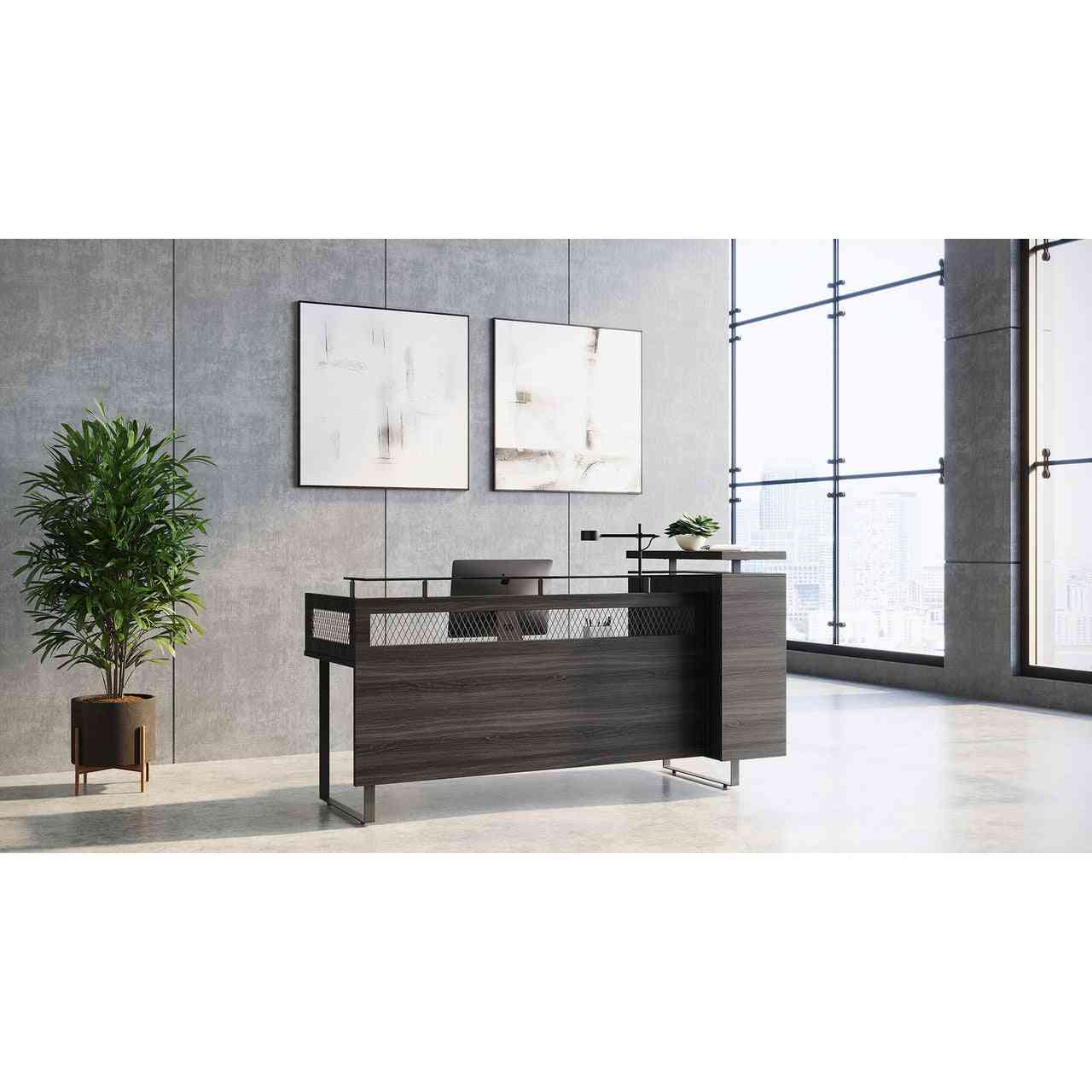EVRC1LGG - OfficeSource Palisades Left Reception Desk