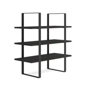EVS100GG - OfficeSource Palisades 38"H Open Bookcase Hutch