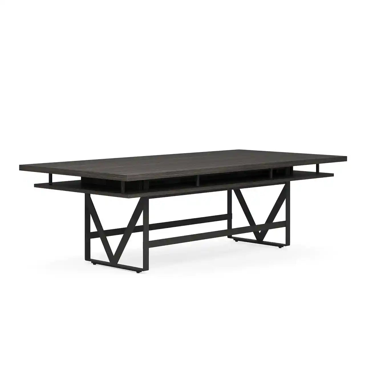 EVST8GG - OfficeSource Palisades 96"W Standing Height Table