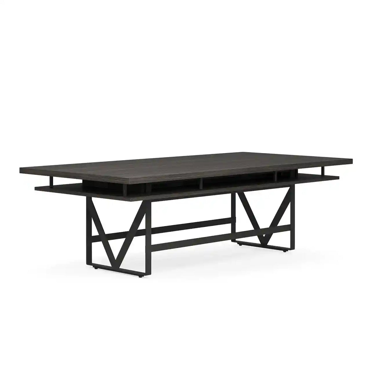 EVST8GG - OfficeSource Palisades 96"W Standing Height Table