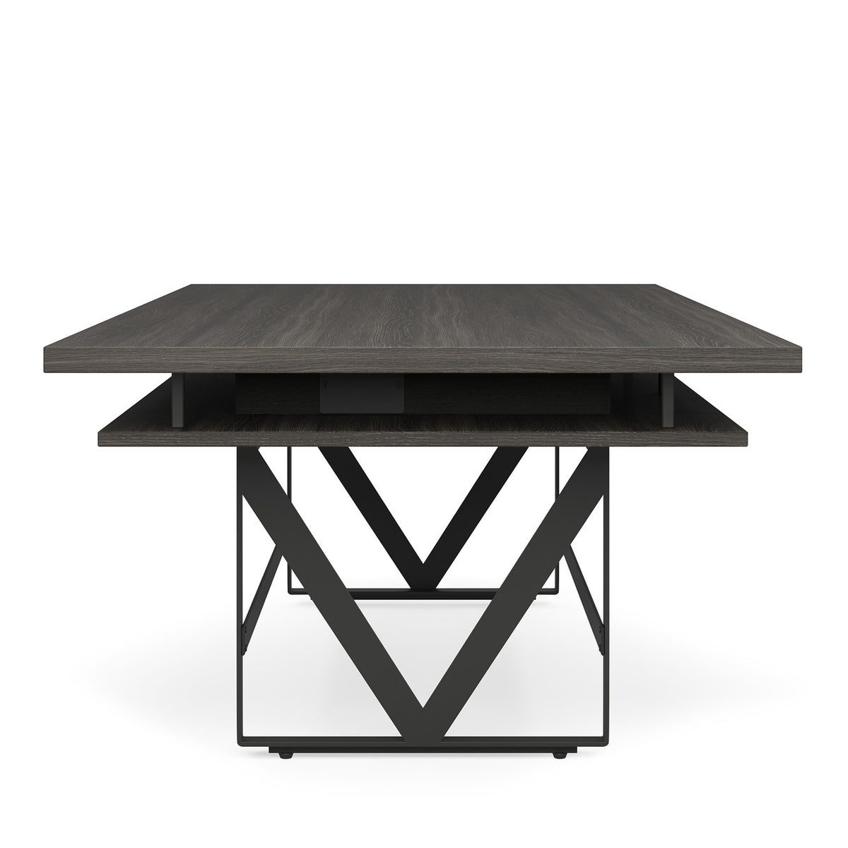 EVST8GG - OfficeSource Palisades 96"W Standing Height Table