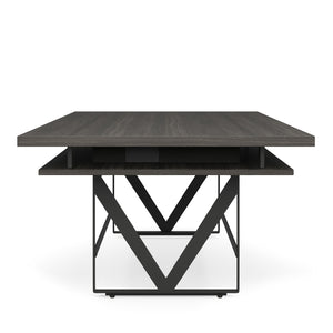 EVST8GG - OfficeSource Palisades 96"W Standing Height Table