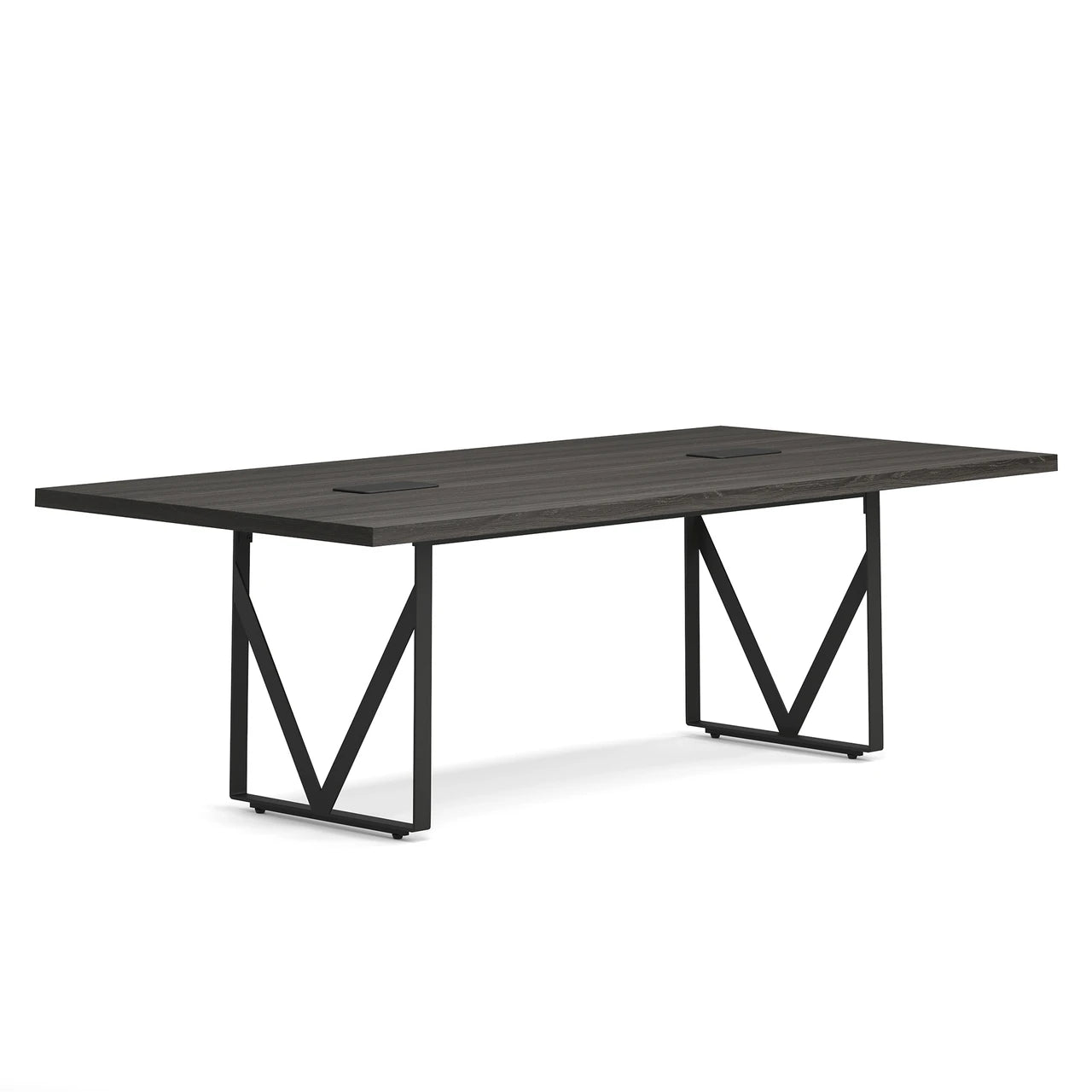 EVT8GG - OfficeSource Palisades Sitting Height Conference Table - 96"W