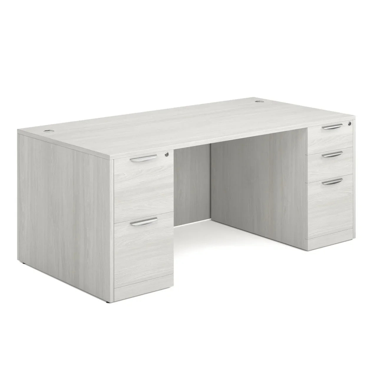 DBLFDOS101 - OS Laminate 71" x 36" Double Full Pedestal Desk by Office Source