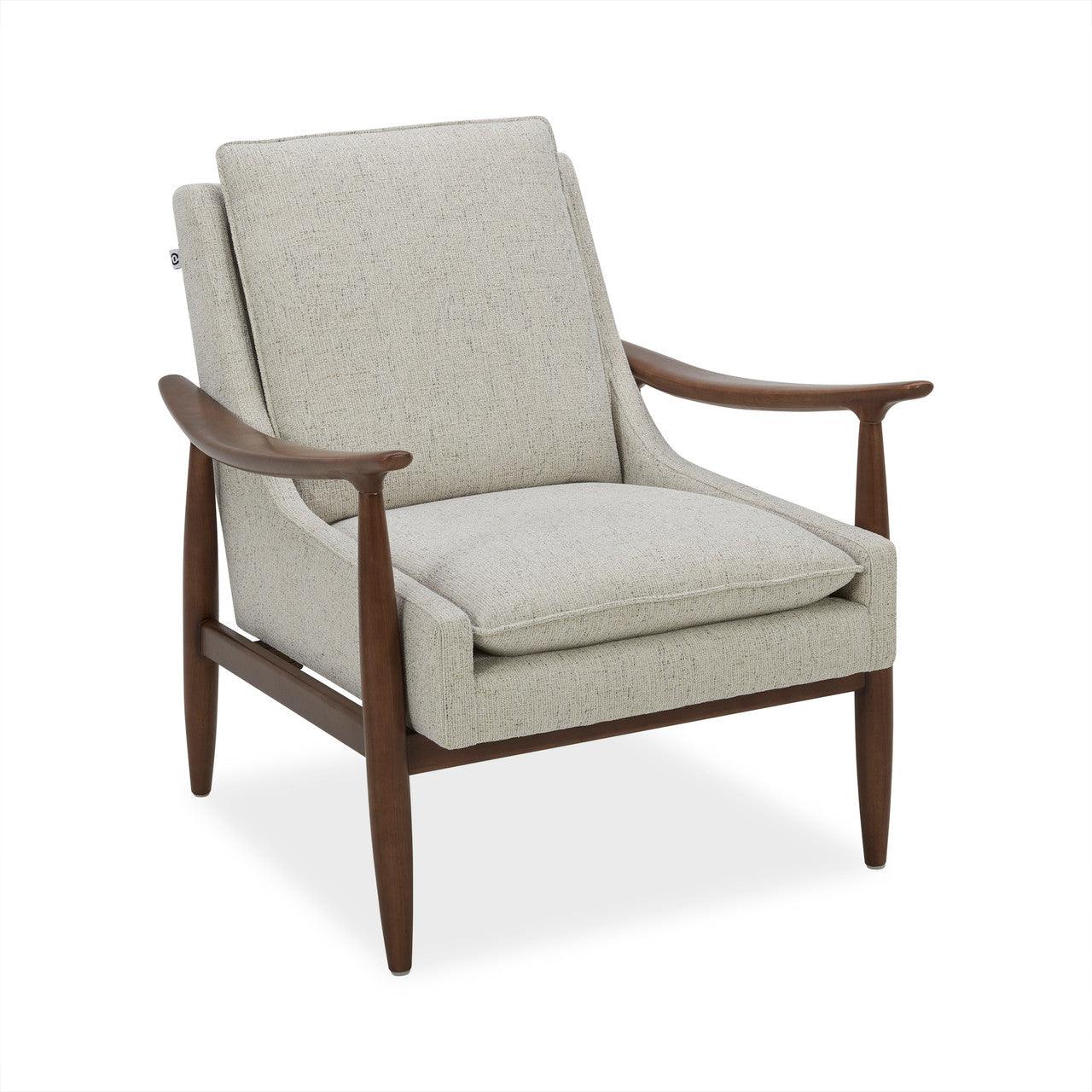 OSRL3001 - Mira Wood Arm Upholstered Lounge Chair