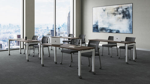 OSTYP22 - OS Laminate Set of 4 Training Seminar Tables by Office Source