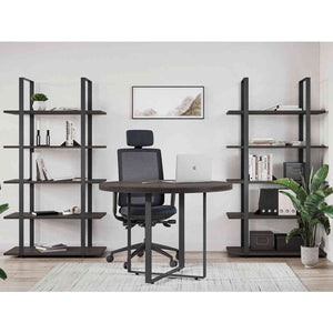 EVS300GG - OfficeSource Palisades 67"H Open Bookcase Hutch