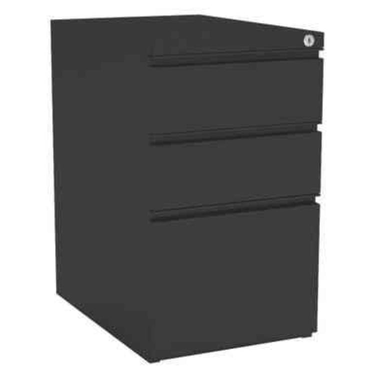 OSCPSBBFA9 - OfficeSource Metal Pedestals 3-Drawer File and Dual Box Pedestal