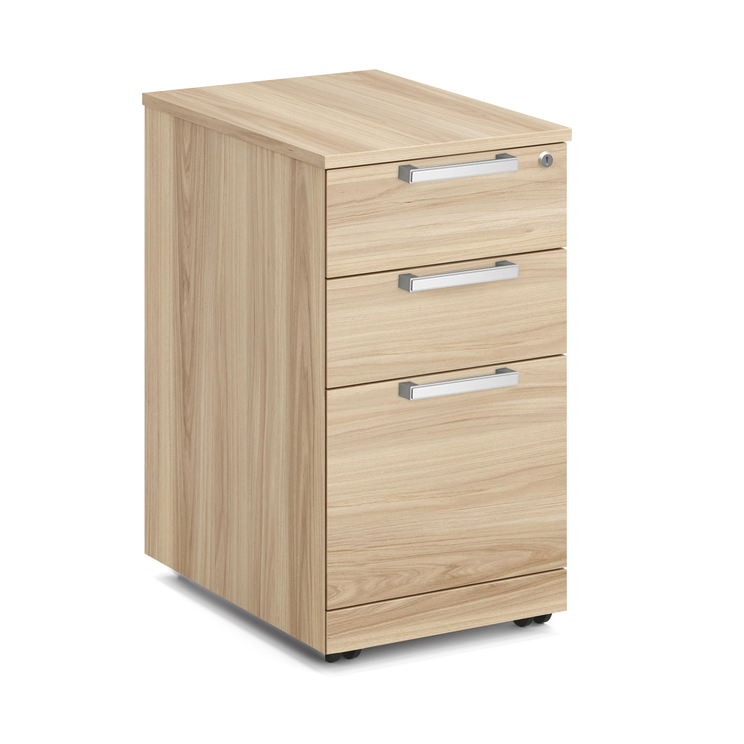 OS148 - OfficeSource OS Laminate 3-Drawer Mobile Pedestal