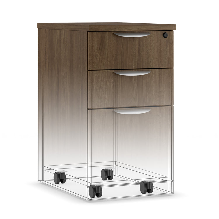 OS148 - OfficeSource OS Laminate 3-Drawer Mobile Pedestal
