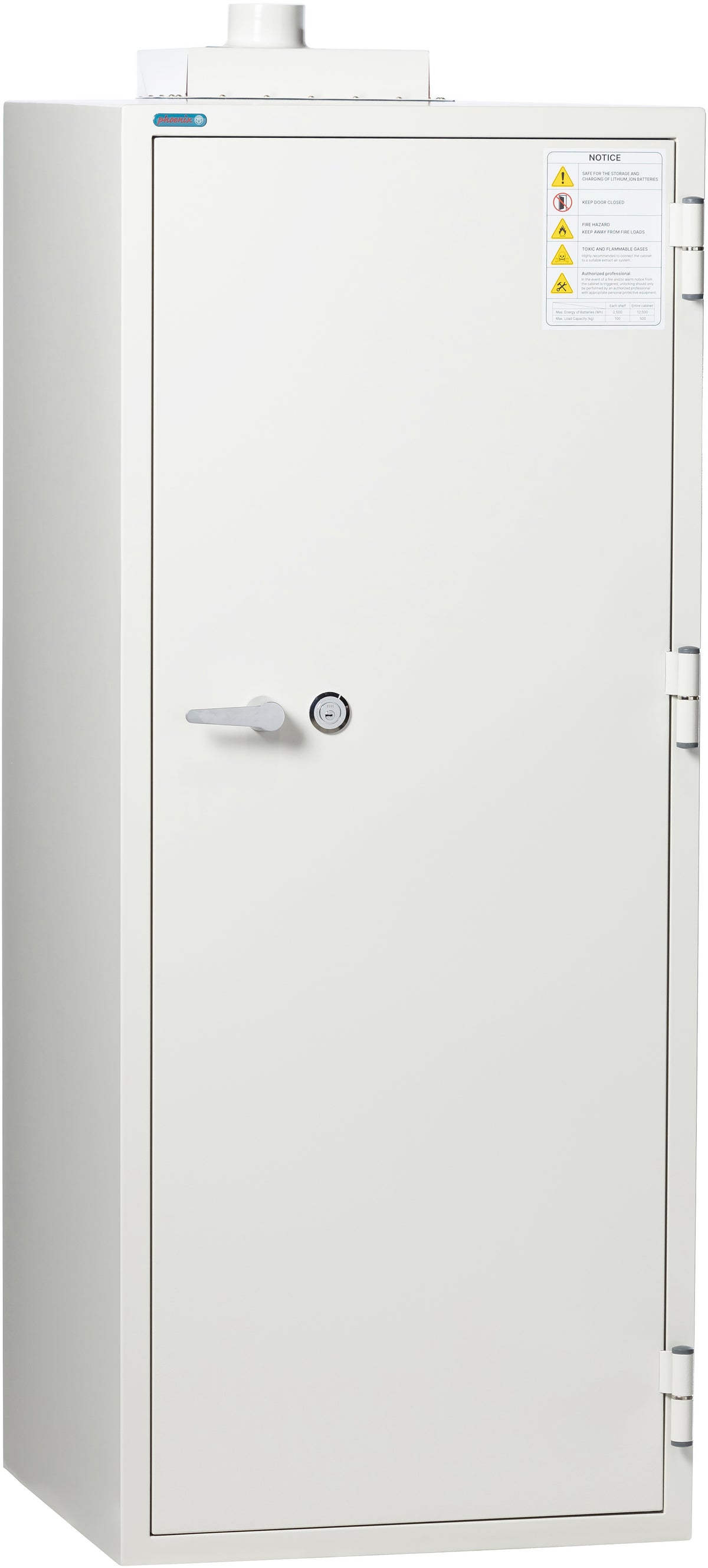 Phoenix Battery Commander BSS6104 Lithium-Ion Battery Charging Safe - Front View