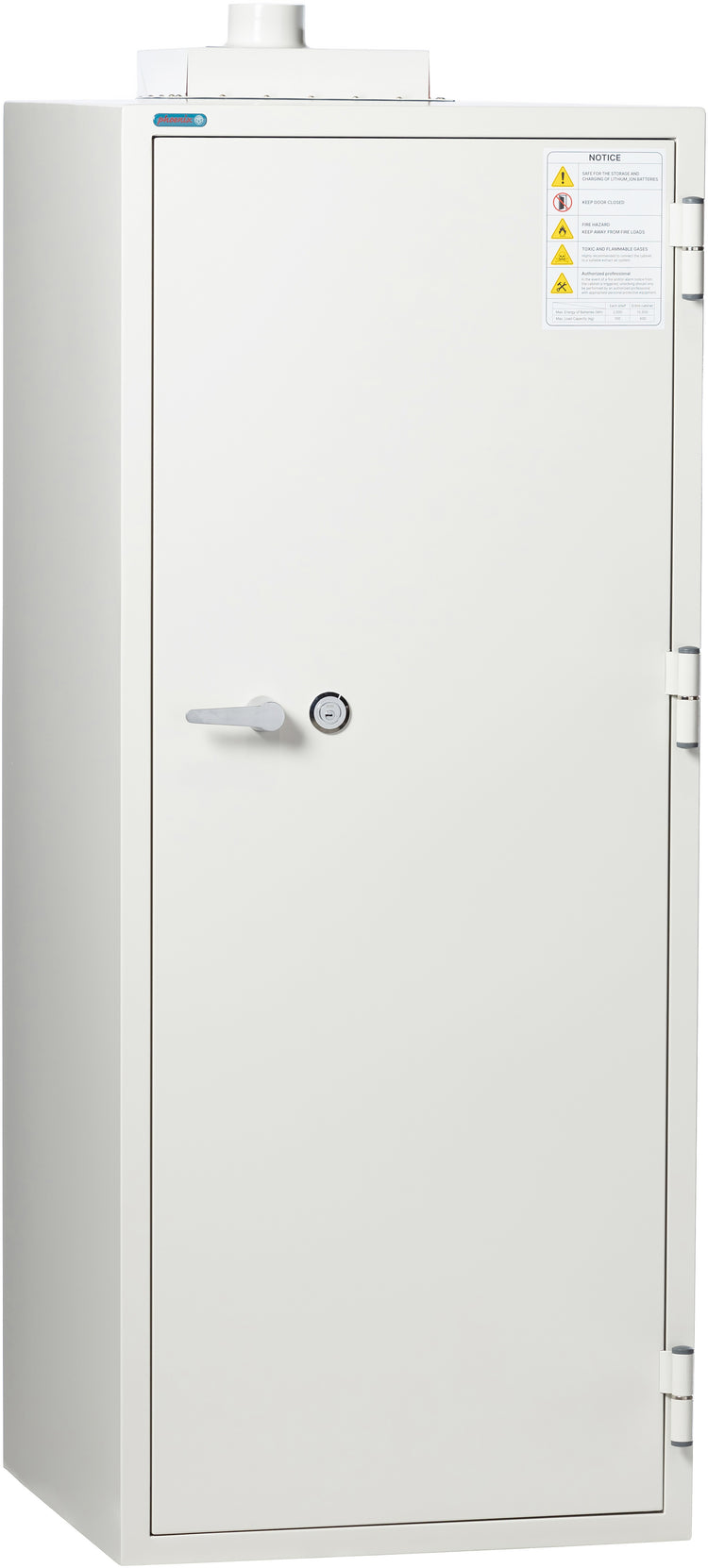Phoenix Battery Commander BSS6104 Lithium-Ion Battery Charging Safe - Front View