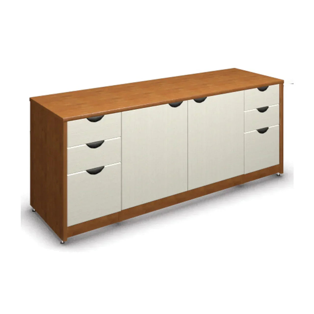 CA298 - Deluxe Series 6 Drawer & Storage Credenza / Sideboard Buffet by Candex