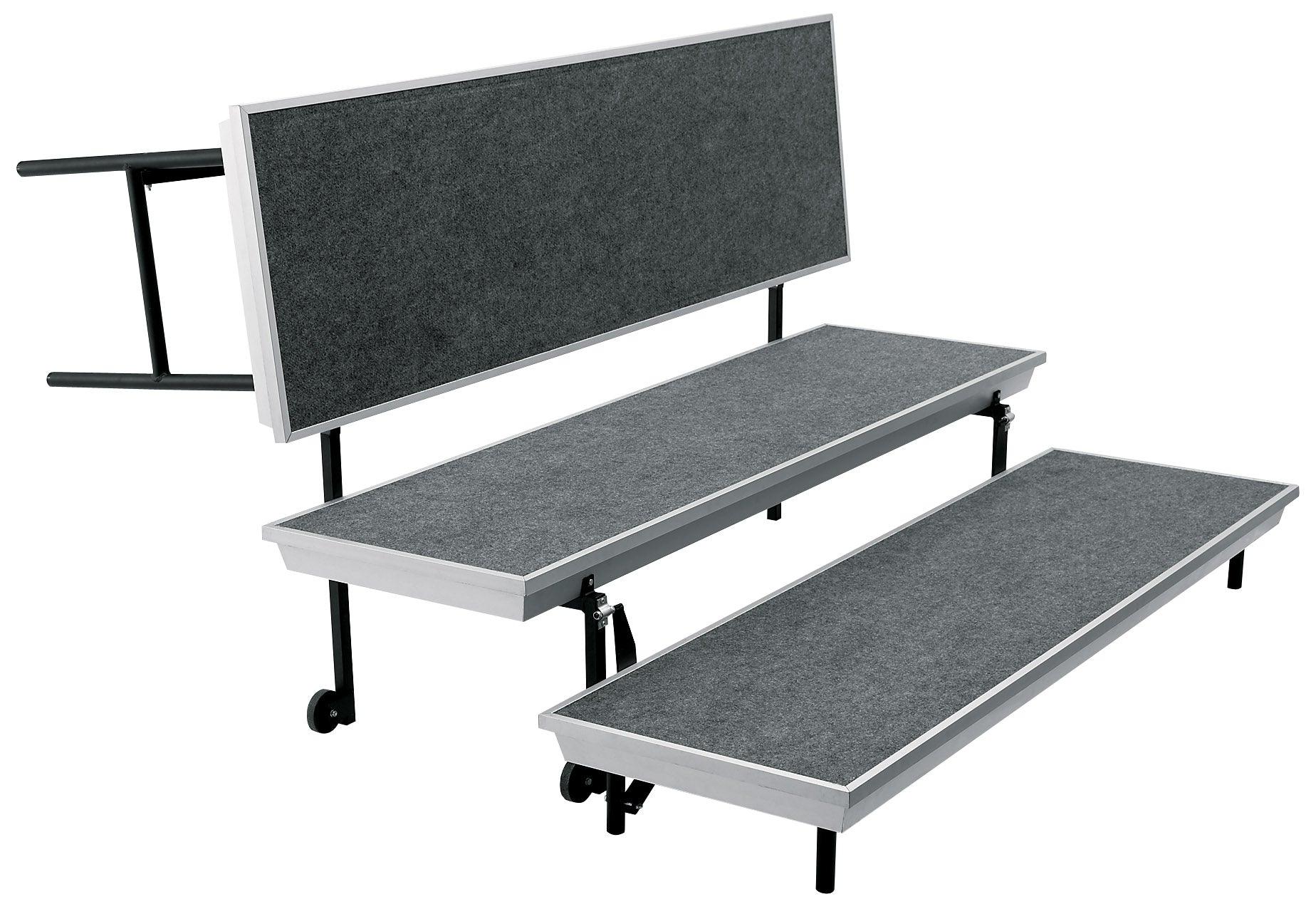 Transportation Risers TP72 - Three Level Transport Riser by NPS | Stages & Risers