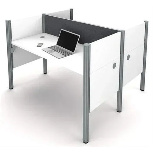 100870C - Pro-Biz Double Workstation by Bestar