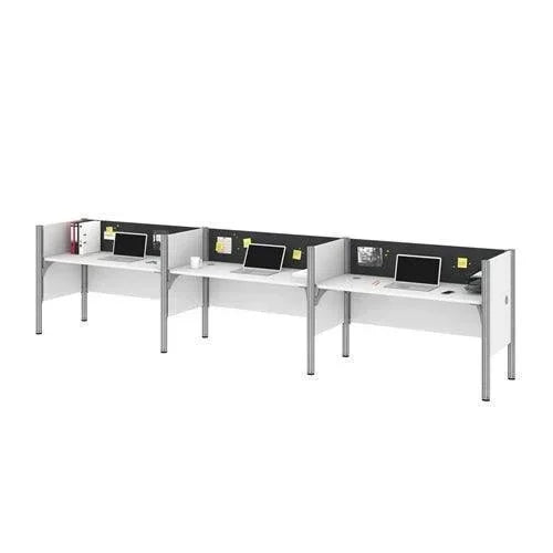 100872C - Pro-Biz Triple Workstation by Bestar
