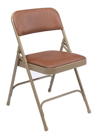 1200  Premium Steel, Vinyl Upholstery Folding Chair