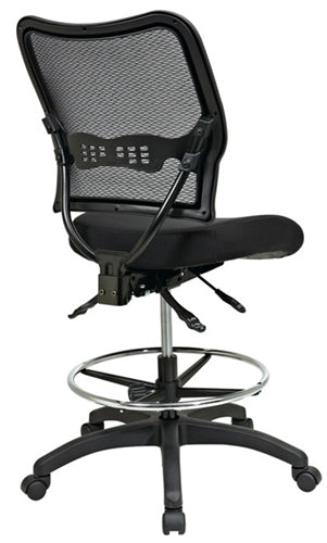 13-37N30D Deluxe Ergonomic Air Grid Back & Mesh Seat Drafting Chair