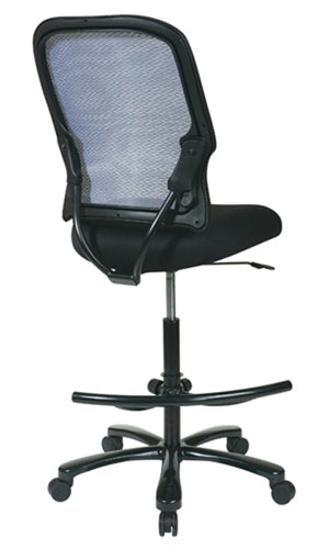 15-37A720D Double Air Grid® Back Drafting Chair with Black Mesh Seat