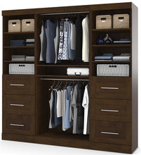 Load image into Gallery viewer, 26857 Pur Collection 86&quot; Wardrobe / Storage Combo
