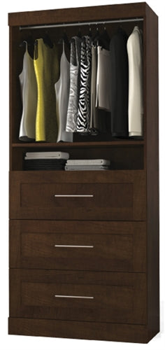 Pur Collection 36" Storage Unit w/Drawers