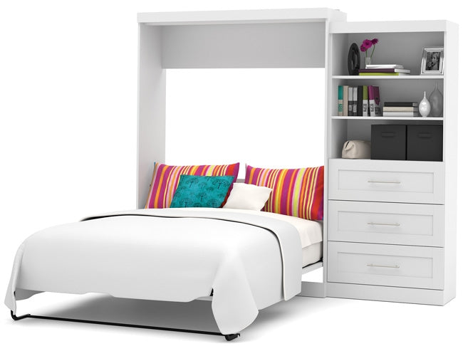 26881 Pur Collection 101" Queen Wall Bed & Storage Combo