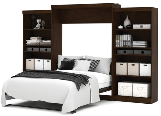 26885 Pur Collection 136" Queen Wall Bed & Storage Combo