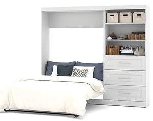 26891 Pur Collection 95" Full Wall Bed & Storage Combo