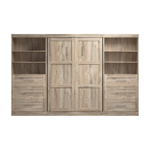 Load image into Gallery viewer, 26896 - Pur Collection 130&quot; Full Wall Bed &amp; Storage Combo, 6 Drawers by Bestar
