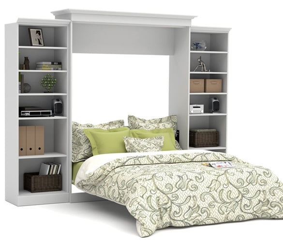 40881 Versatile Collection 115" Queen Wall Bed & Storage Combo