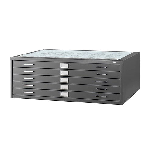 4996 - 5-Drawer Steel Flat File for 30" x 42" Documents by Safco