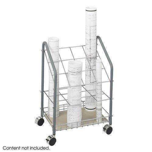 3090 - Tubular Steel Wire Roll File, 12 Compartment  3.75