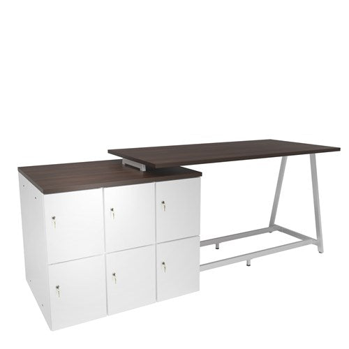 CC08 - Resi Storage Dual-Height Collaborative Workstation by Safco