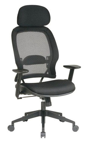 55403 Professional Air Grid Chair with Adjustable Headrest