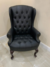 Load image into Gallery viewer, 55573L - Leather Traditional Banker Guest Chair by Office Star
