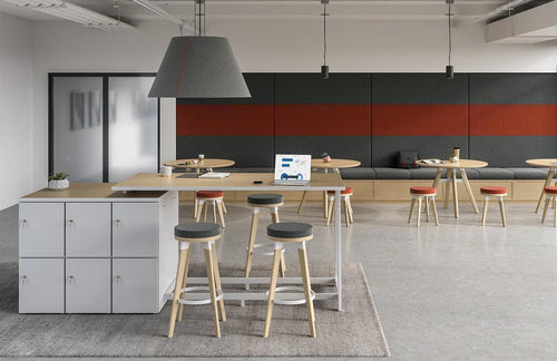 CC08 - Resi Storage Dual-Height Collaborative Workstation by Safco