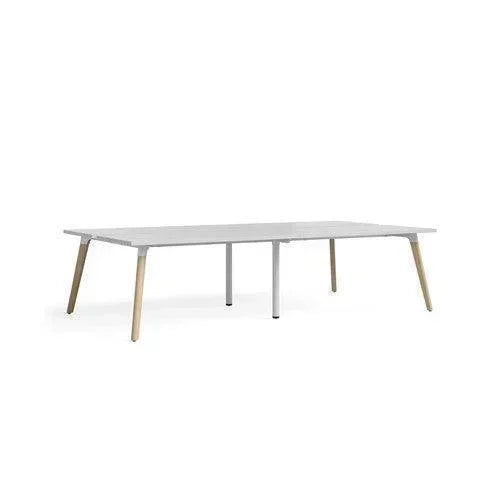 RES4BEN3060WHNA - Resi Benching, 4-Person Workstation by Safco