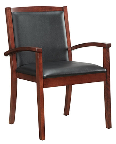 6133-2003 Bentley  Classic  Faux Leather Guest Chair