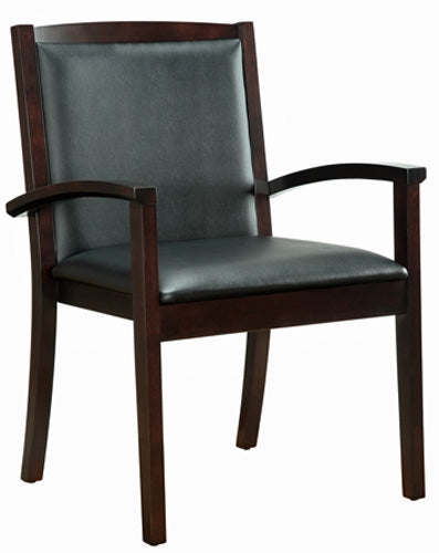 6133-2003 Bentley  Classic  Faux Leather Guest Chair