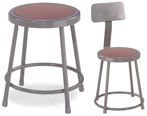 6218  Fixed Height 18" Industrial Stool