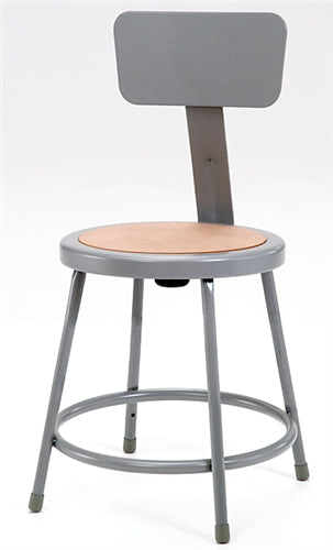 6218  Fixed Height 18" Industrial Stool